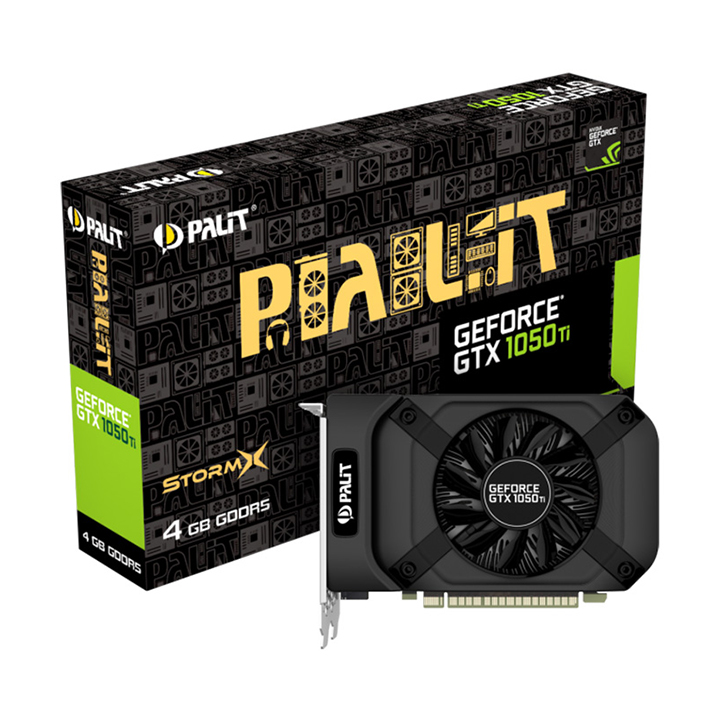 Card màn hình Palit GeForce GTX 1050Ti StormX 4GB GDDR5 (NE5105T018G1-1070F)