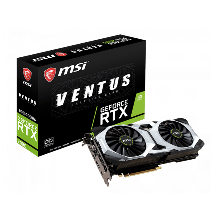 Card màn hình MSI GeForce RTX 2080 VENTUS 8G OC