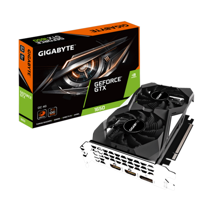 Card màn hình Gigabyte GeForce GTX 1650 4GB GDDR5 OC (GV-N1650OC-4GD)