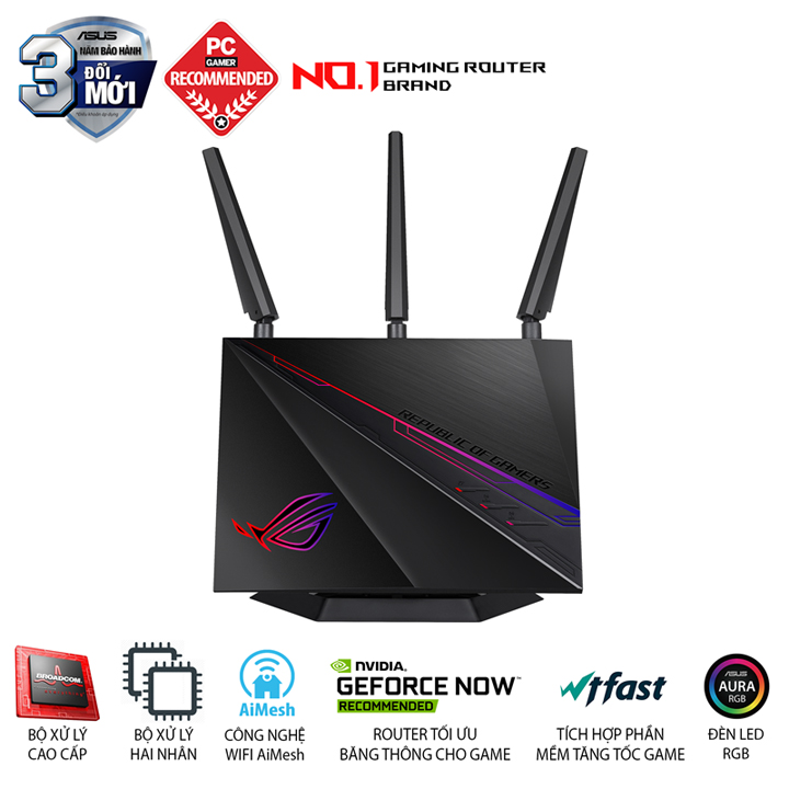 Gaming Router ASUS ROG Rapture Dual Band GT-AC2900