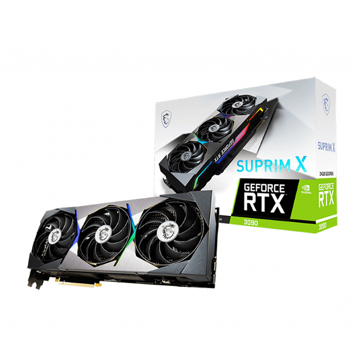 Card màn hình MSI GeForce RTX 3090 SUPRIM X 24G GDDR6X