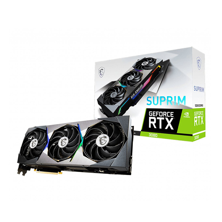 Card màn hình MSI GeForce RTX 3080 SUPRIM X 10G