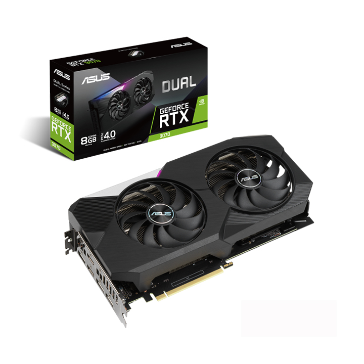 Card màn hình Asus DUAL GeForce RTX 3070 8GB GDDR6