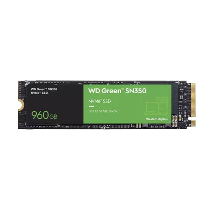 Ổ cứng SSD WD Green SN350 960GB M2-2280 NVMe PCIe Gen3x4 WDS960G2G0C