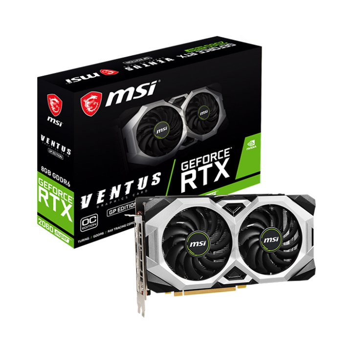 Card màn hình MSI GeForce RTX 2060 Super Ventus GP OC