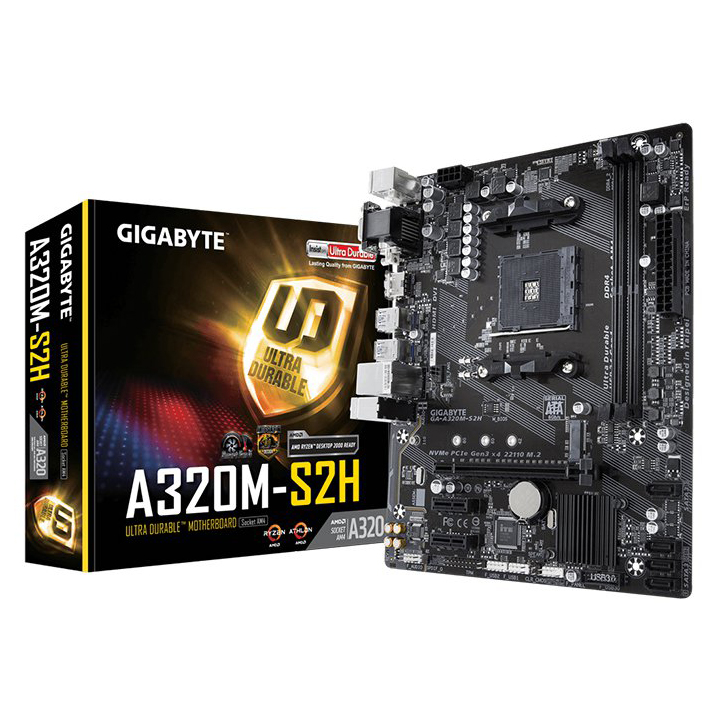 Mainboard Gigabyte A320M S2H (AMD)