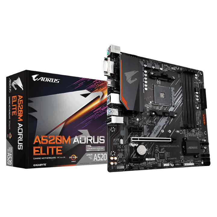 Mainboard Gigabyte A520M AORUS ELITE (AMD)