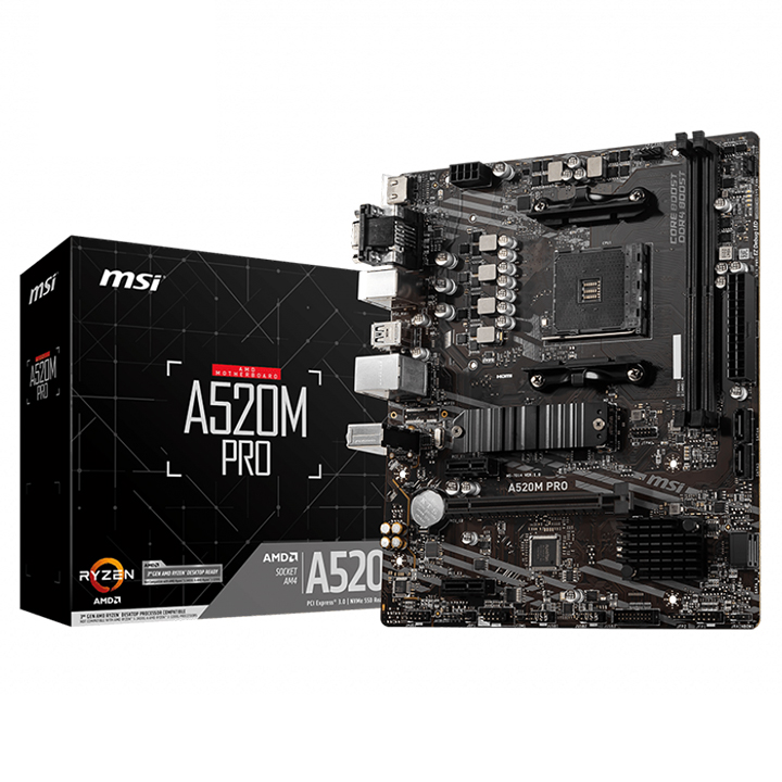 Mainboard MSI A520M PRO (AMD)