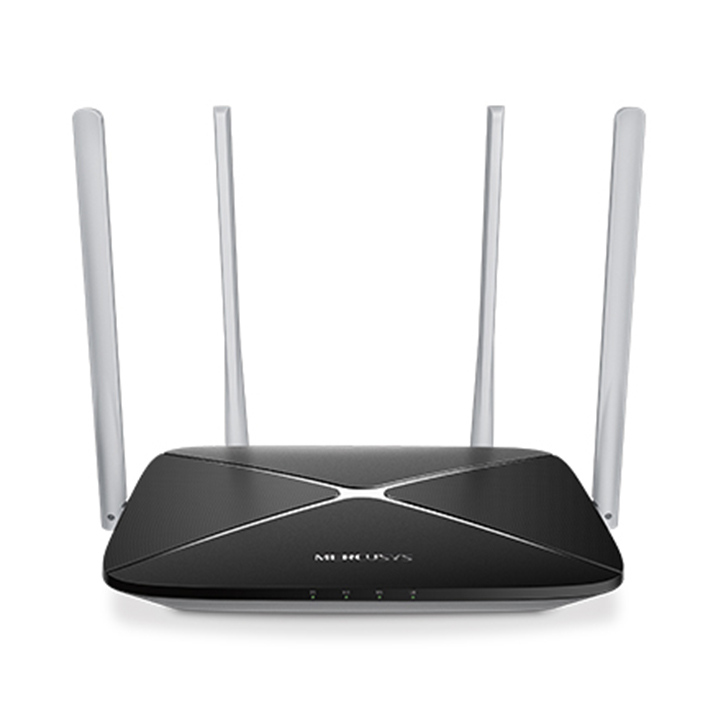 Router Wi-Fi Băng Tần Kép AC1200 Mercusys AC12