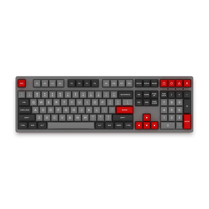 Bàn phím cơ AKKO 3108 V2 OSA – Grey Parrot Psittacus ( GATERON SW)