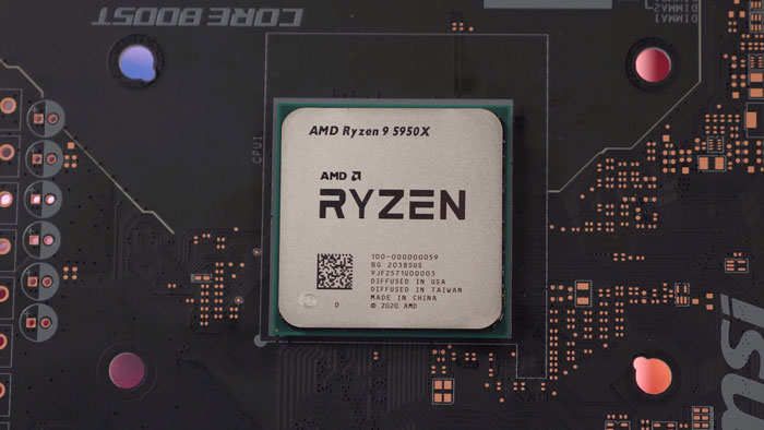 CPU AMD Ryzen 9 5950X