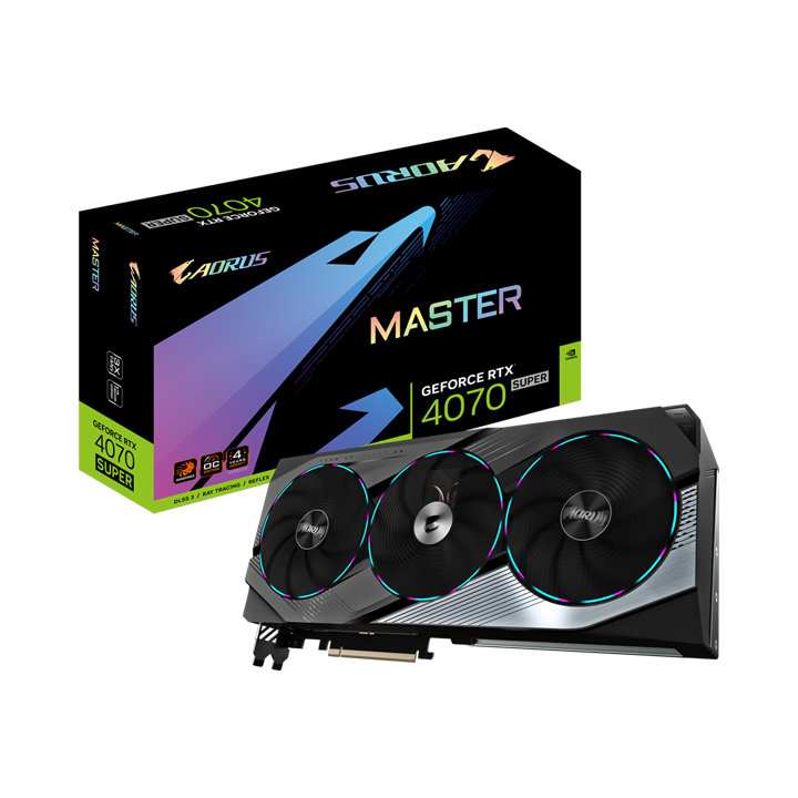 Card màn hình Gigabyte AORUS GeForce RTX­­ 4070 SUPER MASTER 12G