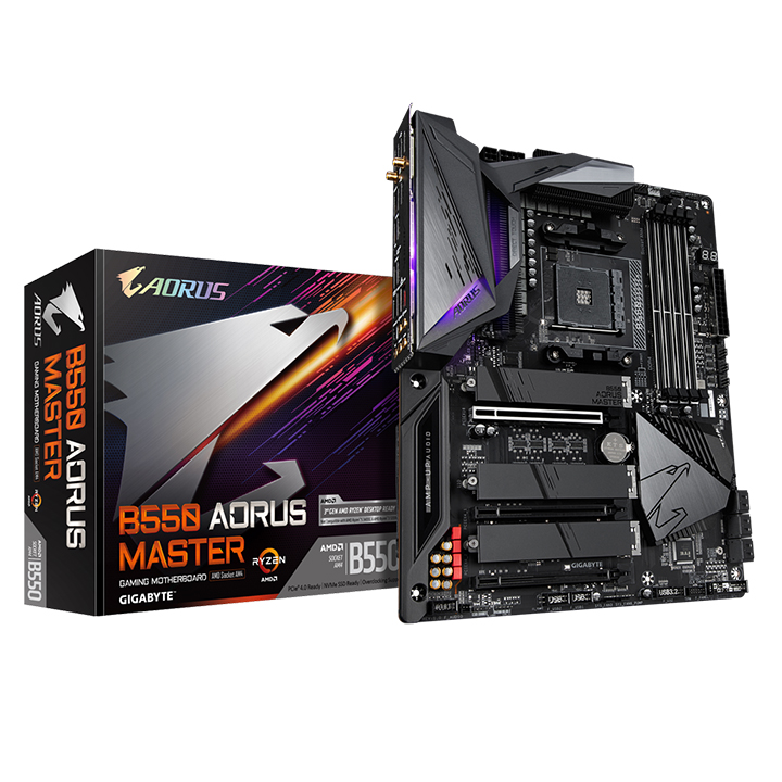 Mainboard Gigabyte B550 AORUS MASTER (AMD)