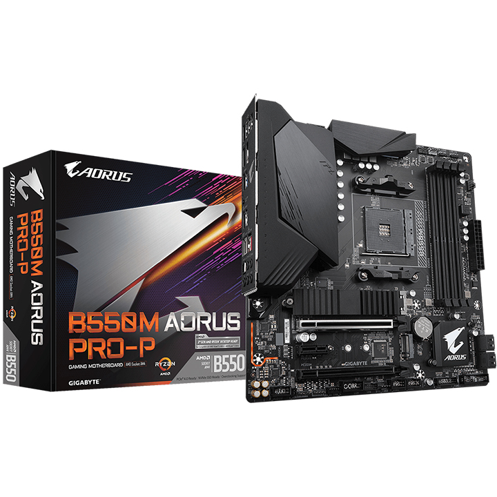 Mainboard Gigabyte B550M AORUS PRO-P (AMD)