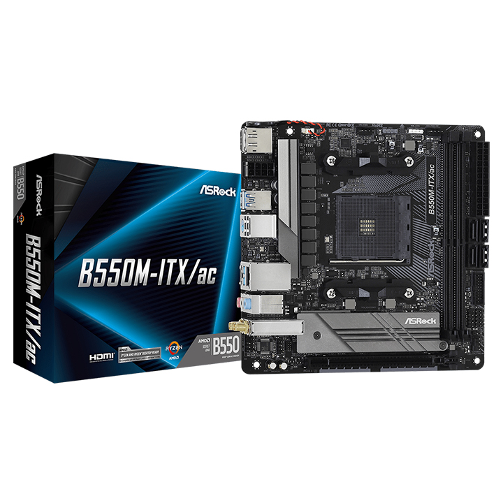 Mainboard ASROCK B550M-ITX/ac (AMD)