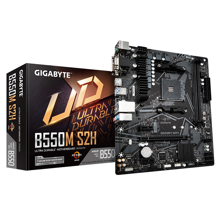 Mainboard Gigabyte B550M S2H (AMD)