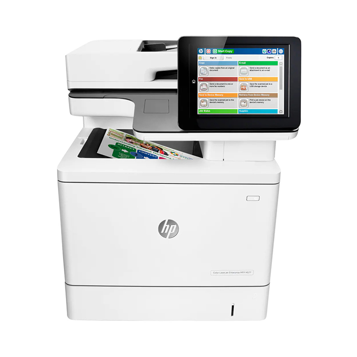 Máy in màu A4 HP Color LaserJet Enterprise MFP M577dn (B5L46A)