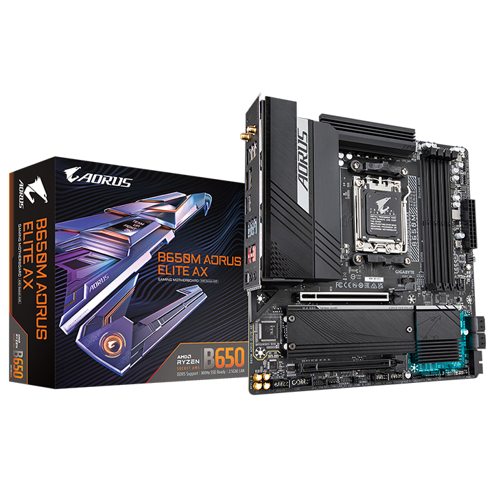 Mainboard Gigabyte B650M AORUS ELITE AX (AMD)