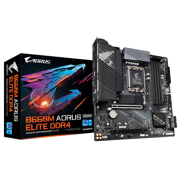 Mainboard Gigabyte B660M AORUS ELITE DDR4 (Intel)