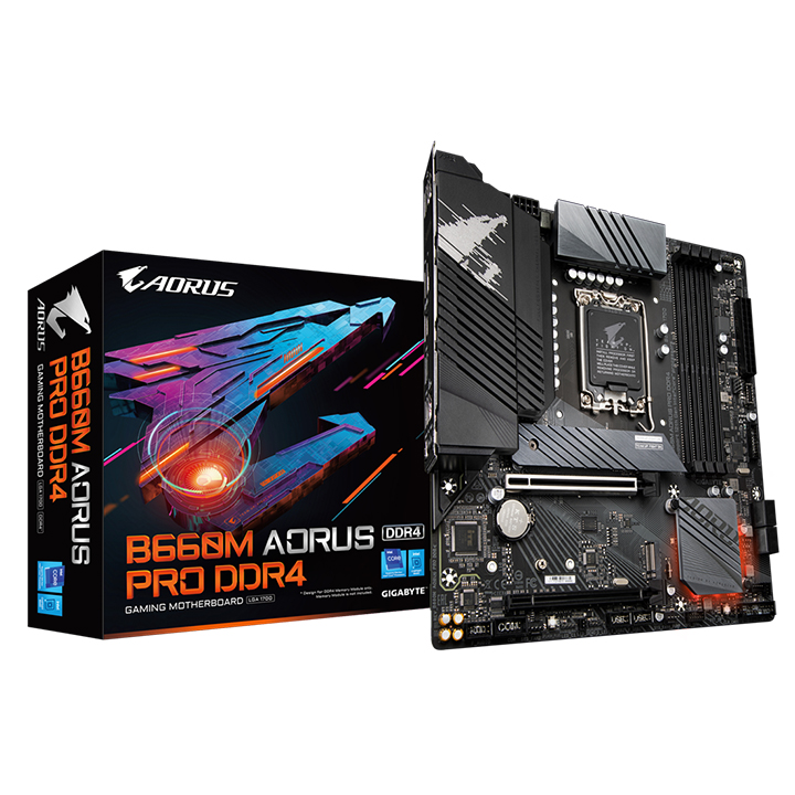 Mainboard Gigabyte B660M AORUS PRO DDR4 (Intel)