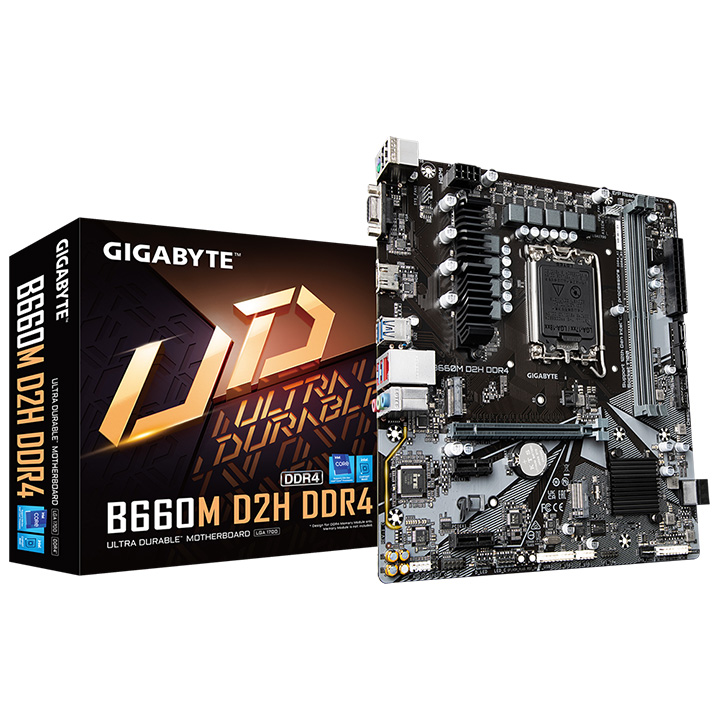 Mainboard Gigabyte B660M D2H DDR4 (Intel)