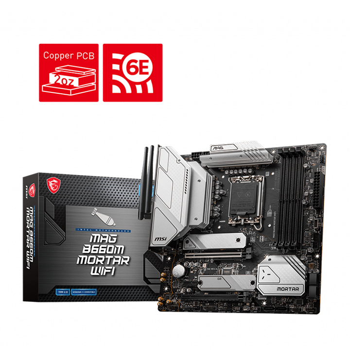 Mainboard MSI MAG B660M MORTAR WIFI (INTEL)