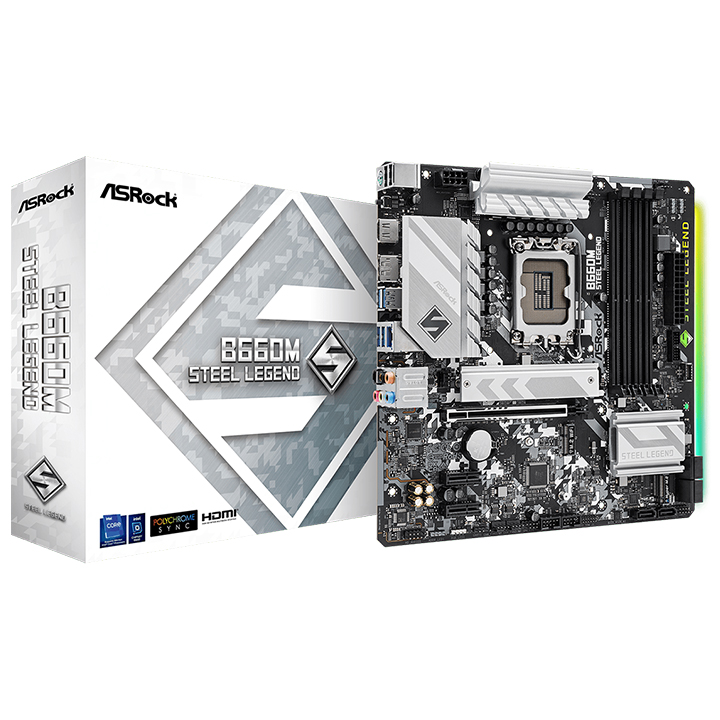 Mainboard ASRock B660M STEEL LEGEND (Intel)