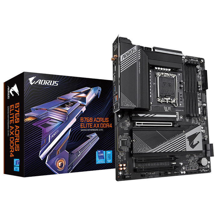 Mainboard Gigabyte B760 AORUS ELITE AX DDR4 (Intel)