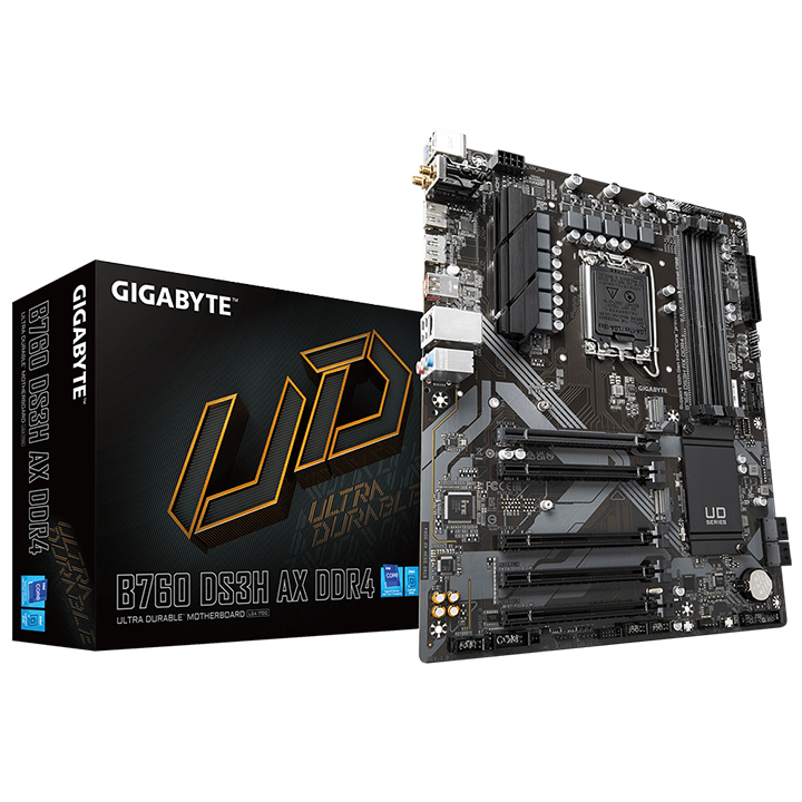 Mainboard Gigabyte B760 DS3H AX DDR4 (Intel)