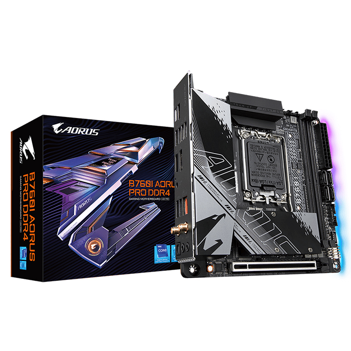 Mainboard Gigabyte B760I AORUS PRO DDR4 (Intel)