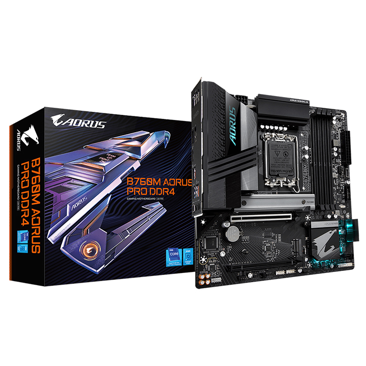 Mainboard Gigabyte B760M AORUS PRO DDR4 (Intel)