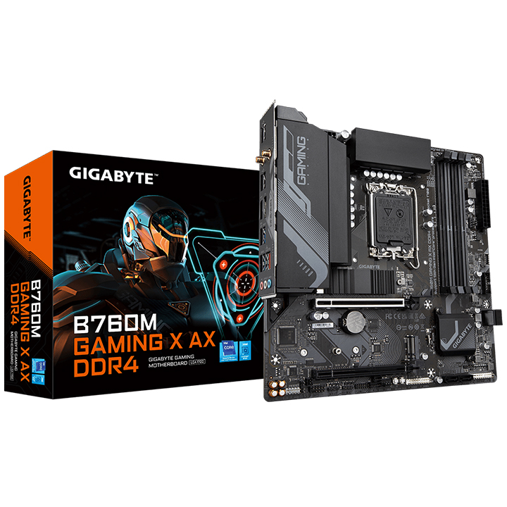 Mainboard Gigabyte B760M GAMING X AX DDR4 (Intel)