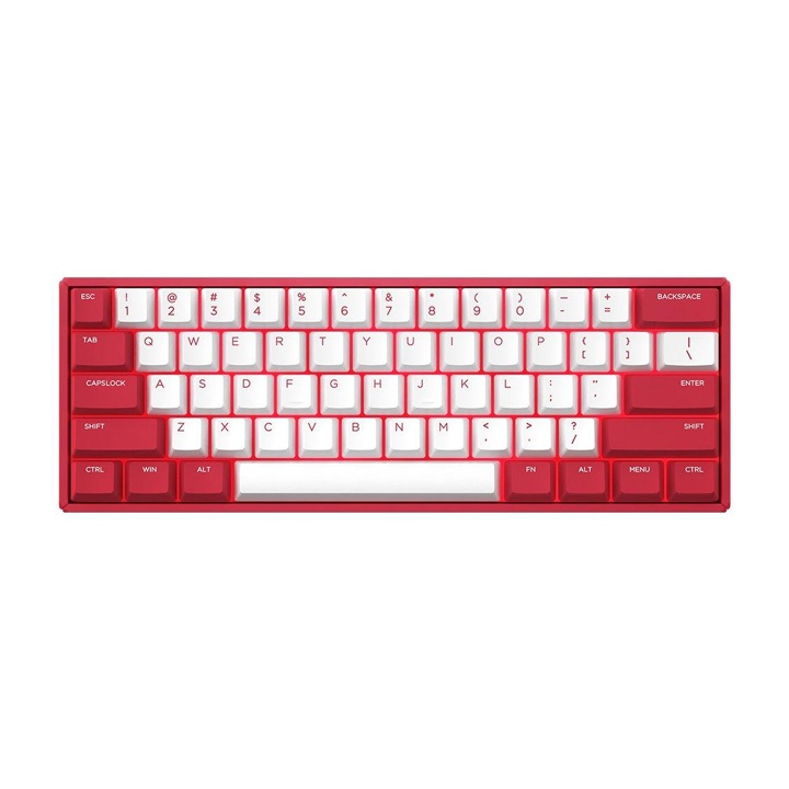 Bàn phím cơ IQunix F60 Strawberry 60% Hot-Swappable Mechanical - Cherry Switch