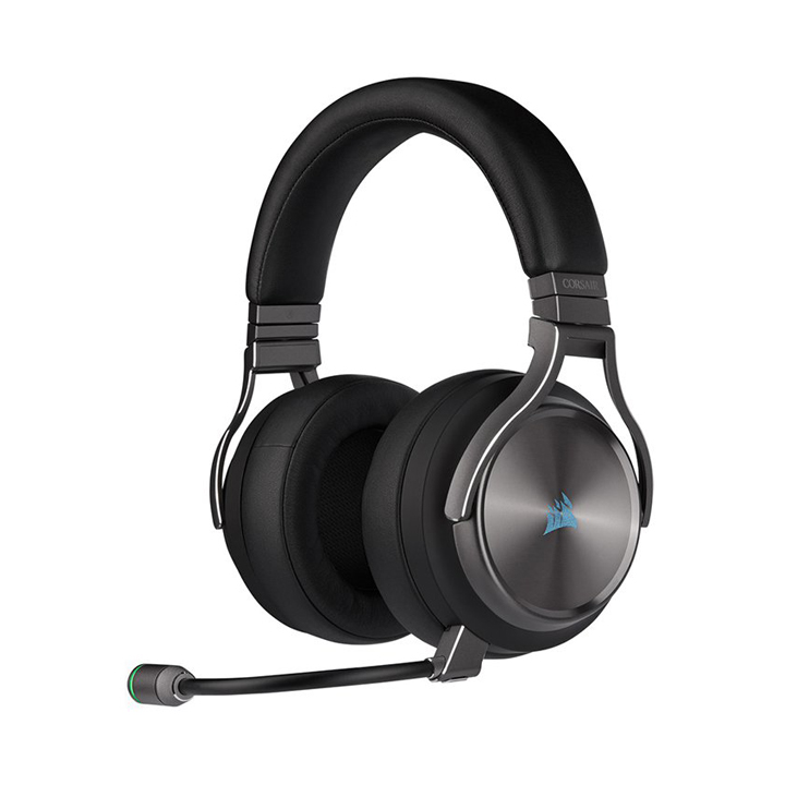 Tai nghe Corsair Virtuoso RGB Wireless SE Gunmetal CA-9011180-AP