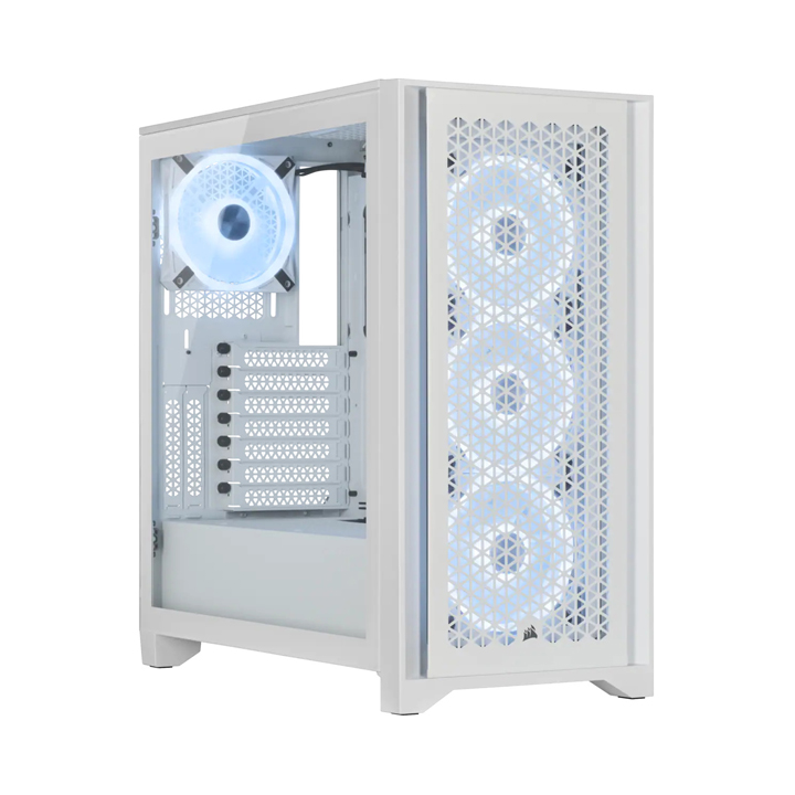 Case Corsair iCUE 4000D RGB AIRFLOW QL True White CC-9011232-WW