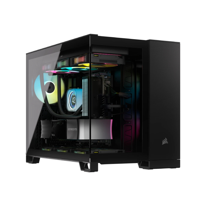 Case Corsair 2500X Tempered Glass mATX Mid-Tower Black CC-9011265-WW