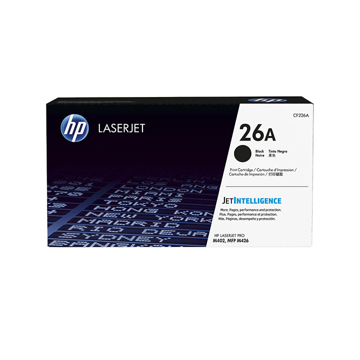 Mực in HP 26A Black Original LaserJet Toner Cartridge (CF226A)