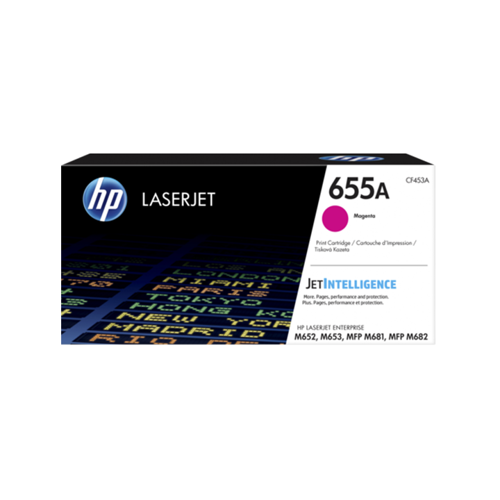 Mực in HP 655A Magenta Original LaserJet Toner Cartridge (CF453A)