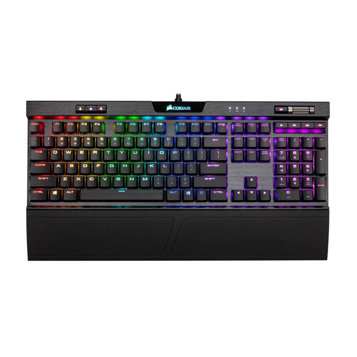 Bàn Phím Cơ Corsair K70 RGB MK.2-BLK-MX Low Profile Mx Speed CH-9109018-NA