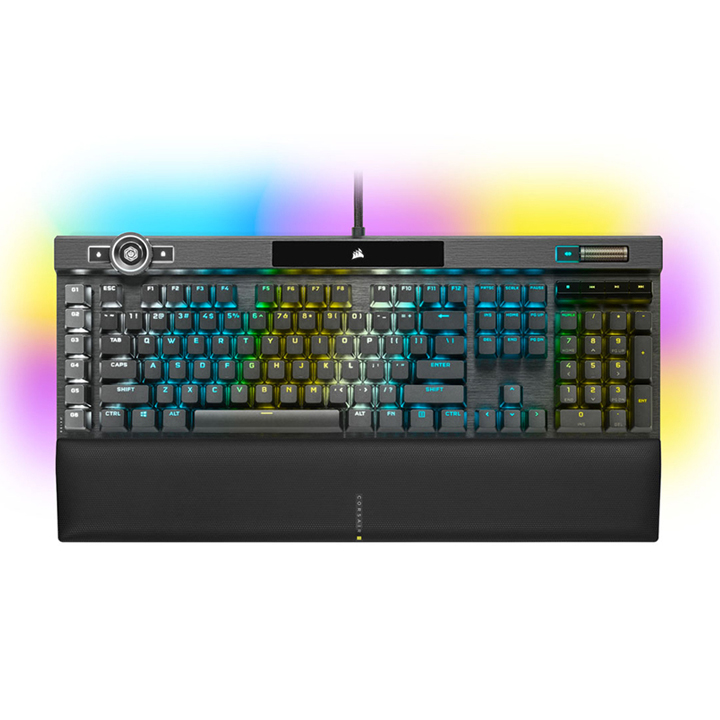 Bàn Phím Cơ Corsair K100 BLK-MX SPEED-RGB CH-912A014-NA