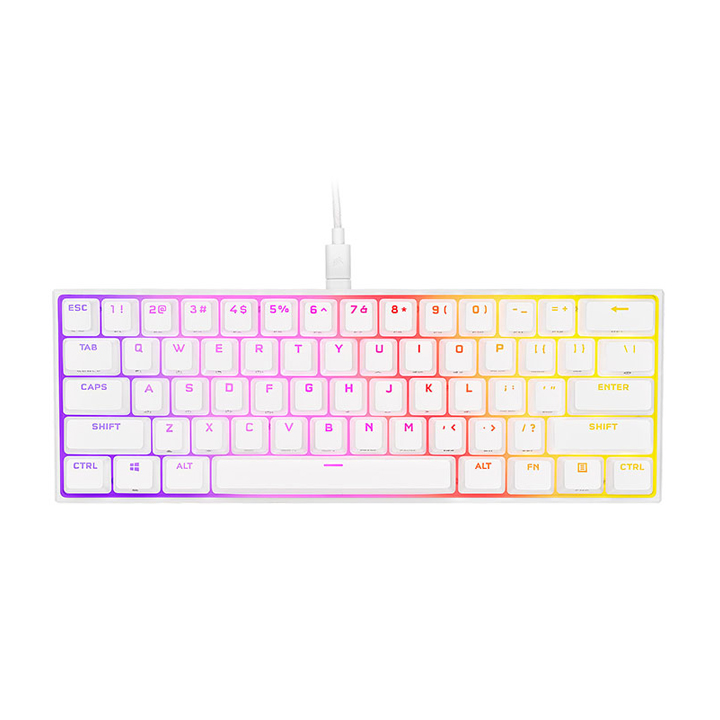 Bàn phím cơ Corsair K65 RGB Mini White MX SPEED CH-9194114-NA