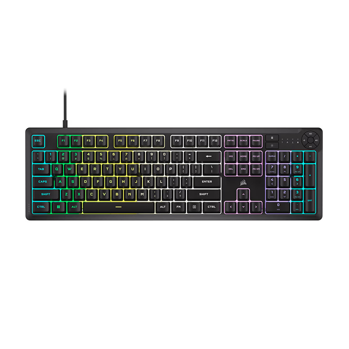 Bàn phím Corsair K55 CORE RGB Đen CH-9226C65-NA