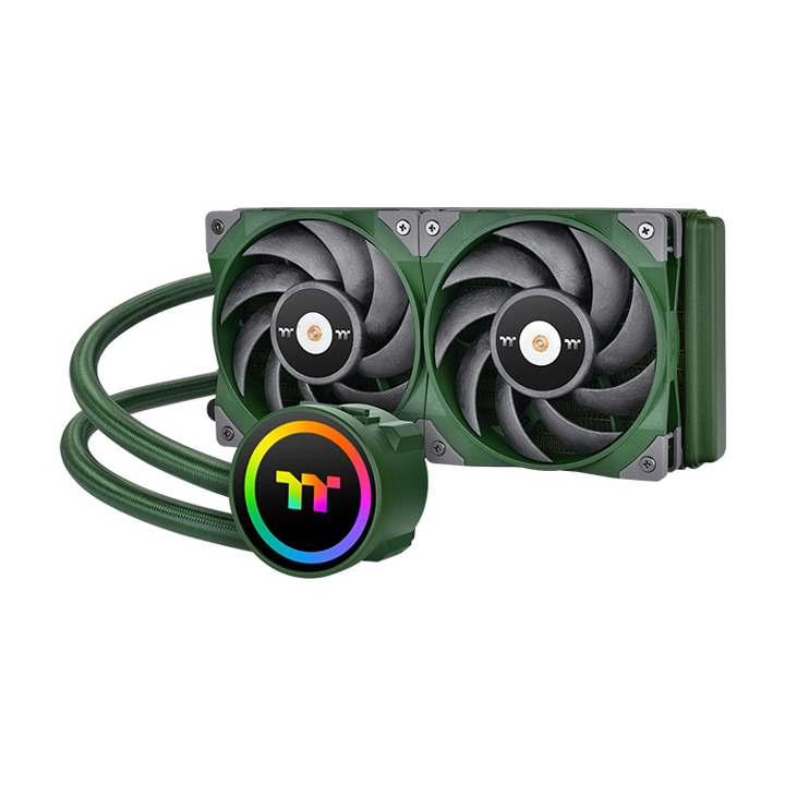 Tản nhiệt nước Thermaltake Toughliquid 240 ARGB Green CL-W319-PL12RG-A