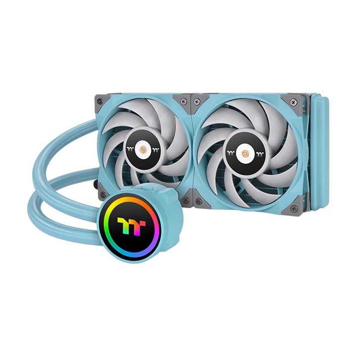 Tản nhiệt nước Thermaltake Toughliquid 240 ARGB Turquoise CL-W319-PL12TQ-A