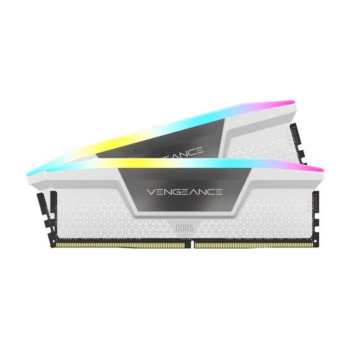 Kit Ram Corsair Vengeance RGB DDR5 32GB White (2 x 16GB) CMH32GX5M2B5600C36WK