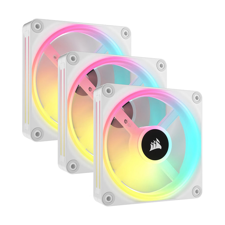 Fan case Corsair iCUE LINK QX120 RGB 120mm PWM Starter Kit White CO-9051006-WW