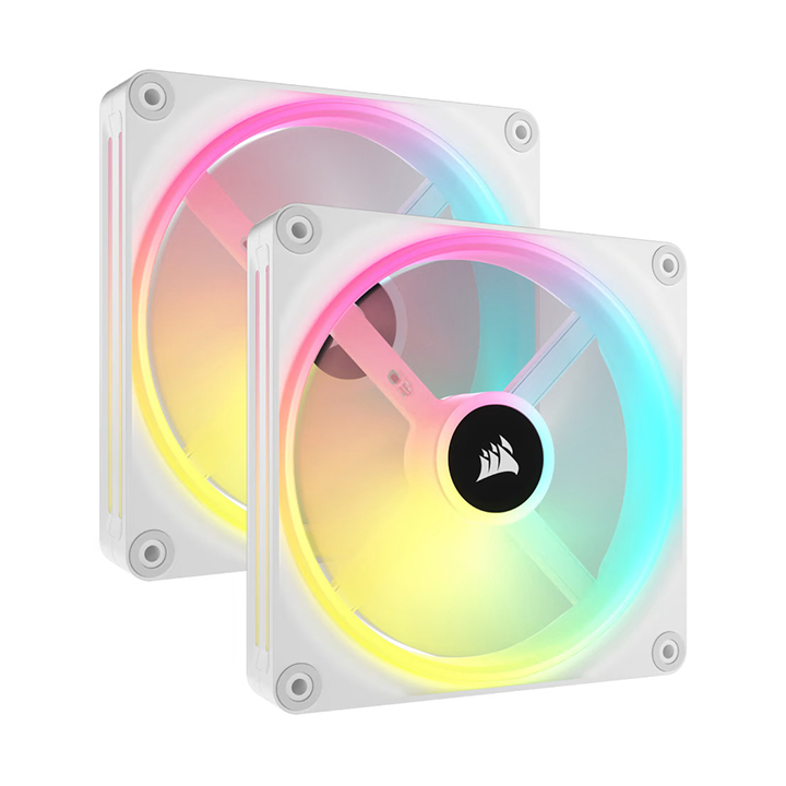 Fan case Corsair iCUE LINK QX140 RGB 140mm PWM Starter Kit White CO-9051008-WW