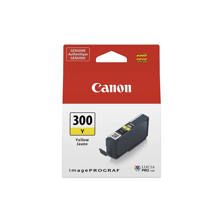 Mực in Canon PFI-300 Yellow Ink Cartridge (4196C001)