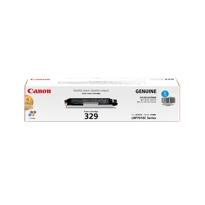 Mực in Canon 329 Cyan Toner Cartridge (329C)