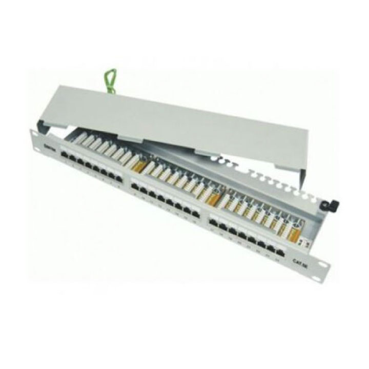 Thanh phối cáp CAT.6 chống nhiễu 24 Port 19 inch DINTEK 1402-04033 (Patch Panel)